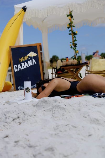 nana-cabana-upham-beach-sleeping